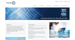 Desktop Screenshot of genedata.com